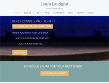 Tablet Screenshot of lauralandgraf.com